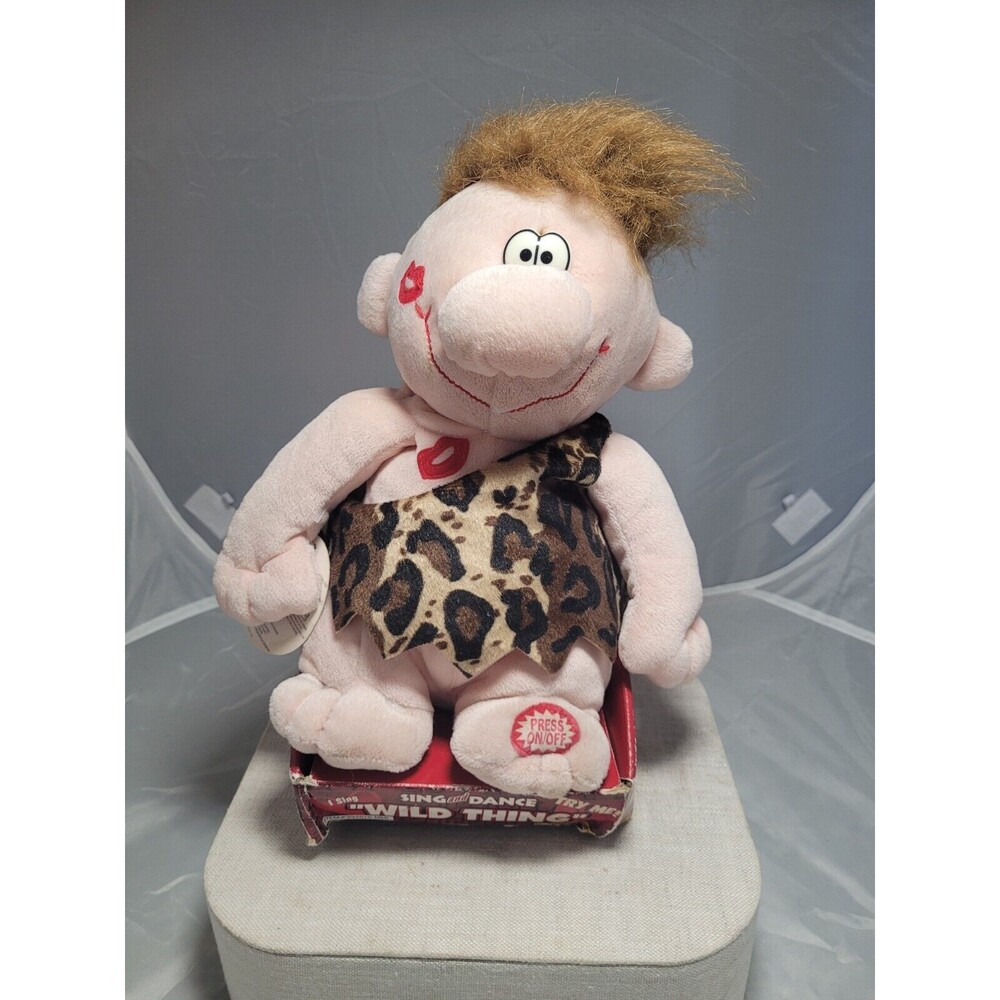 Vintage DanDee Animated Singing Wild Thing By Chip Taylor Singing Caveman Works